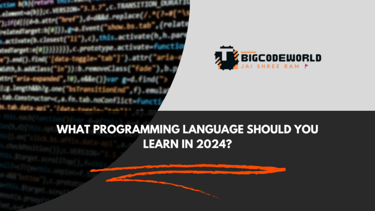 What Programming Language Should You Learn in 2024?